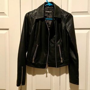 Express XS faux leather jacket
